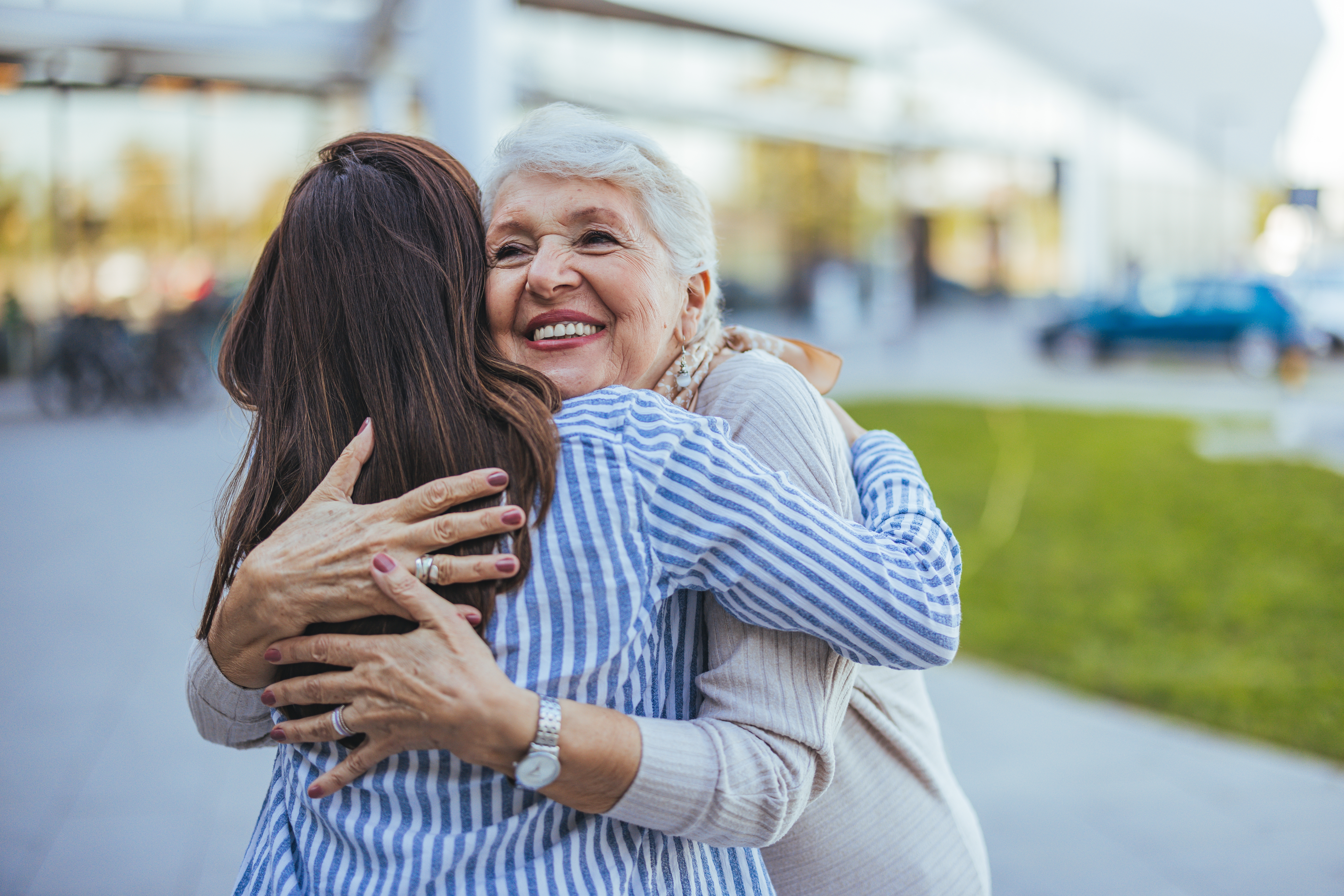 A warm goodbye at the center