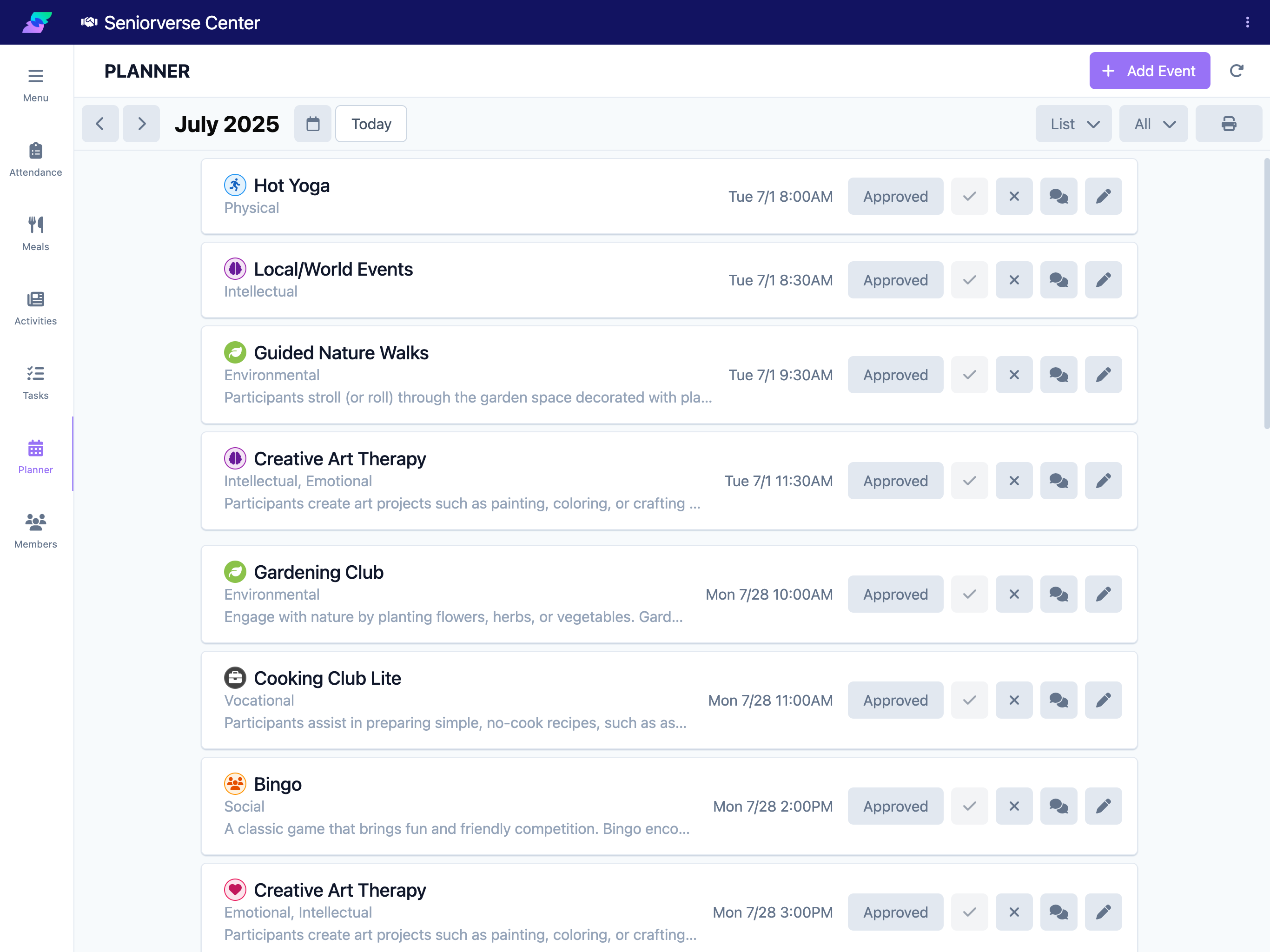 Review and Approvals
