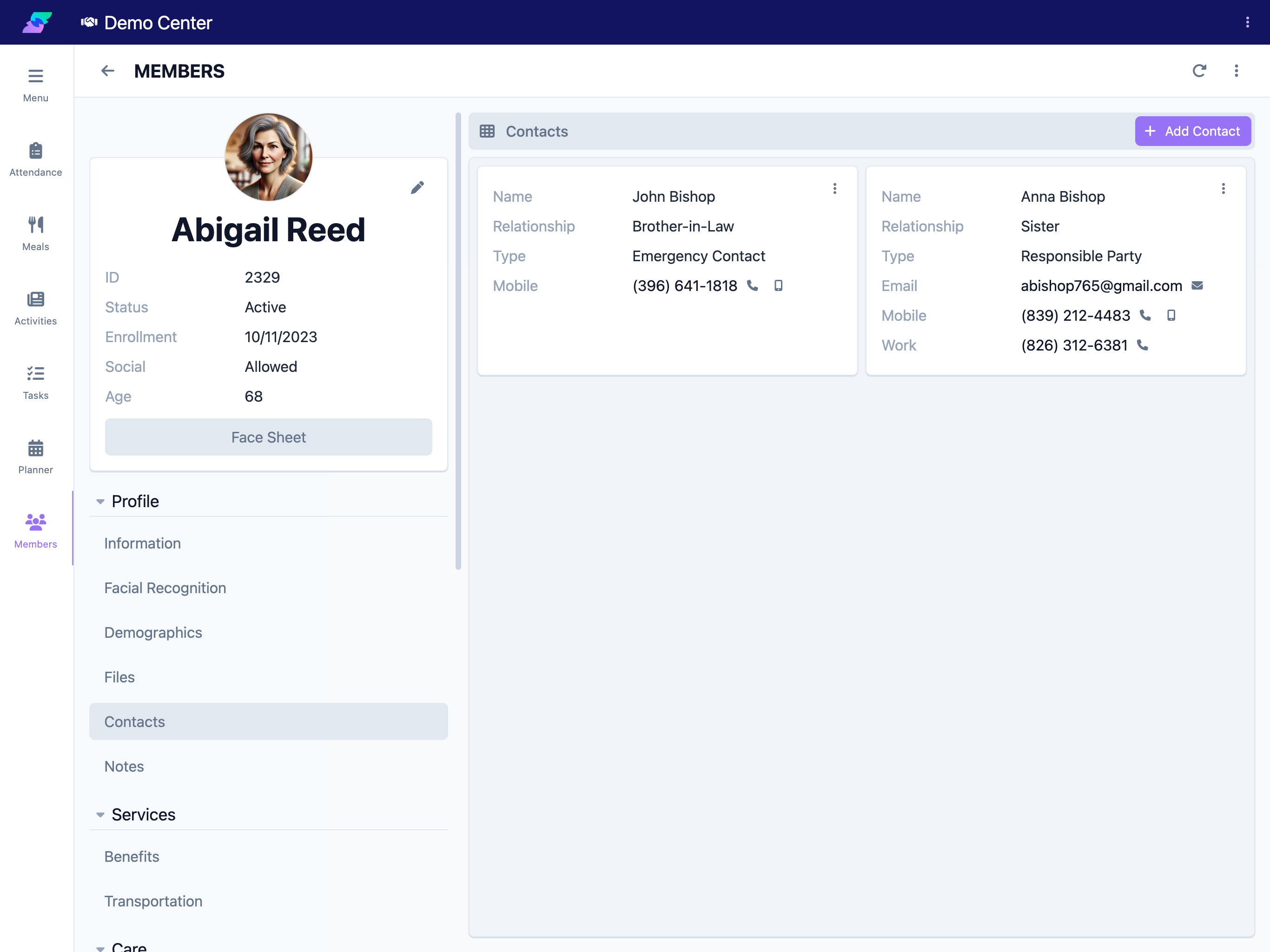 Contact Management